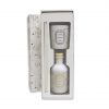 Set vela aromatica 6x7cm + difusor 100ml blanco