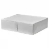 Organizador con tapa y cierre blanco 69x55x19cm