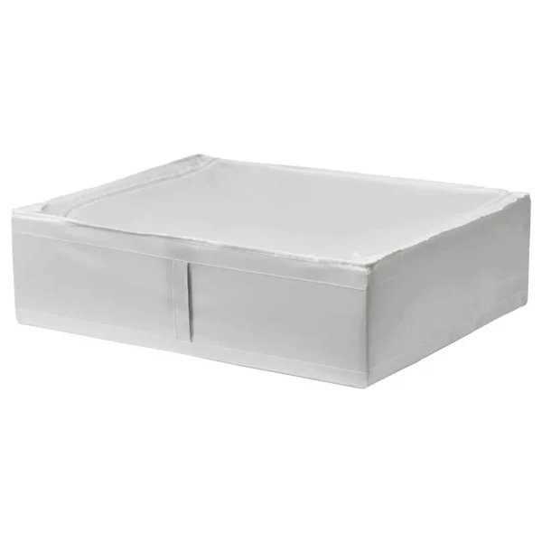 Organizador con tapa y cierre blanco 69x55x19cm