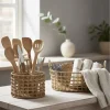 Organizador cubiertos 4 div. seagrass d20xh14/22cm - imagen 2