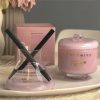 VELA AROMATIVA 230G TUBEROSE & BERRIES ROSA - imagen 3