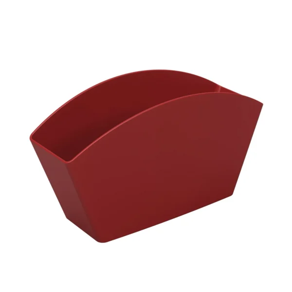Escurridor p/cubiertos 25*8*13.5cm rojo bold coza