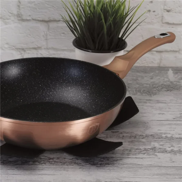 Wok d28cm alum. forjado rose gold berlinger - imagen 2
