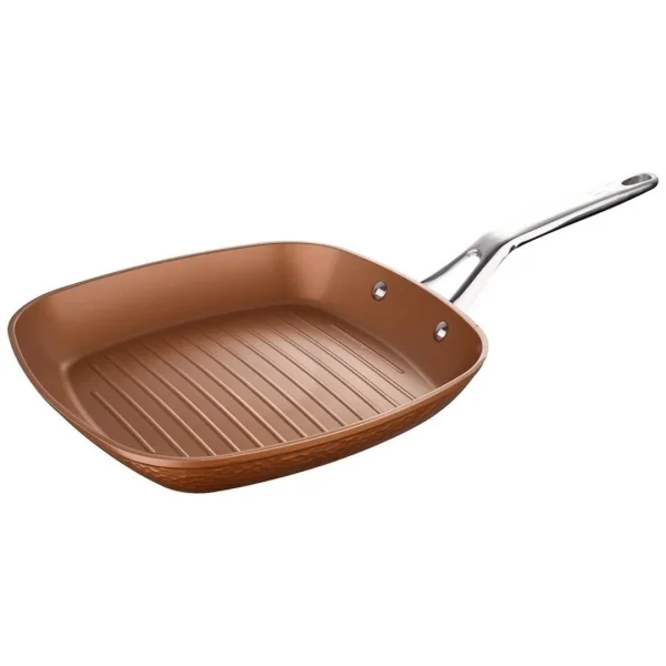 Plancha 28x28x4cm alum forj induccion origen