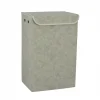 Cesto p/ropa plegable c/tapa 38x28xh60cm pu gris