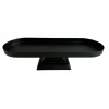 Bandeja c/soporte bajo 20x10x6cm negro