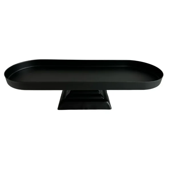 Bandeja c/soporte bajo 20x10x6cm negro Bandeja c/soporte bajo 20x10x6cm negro