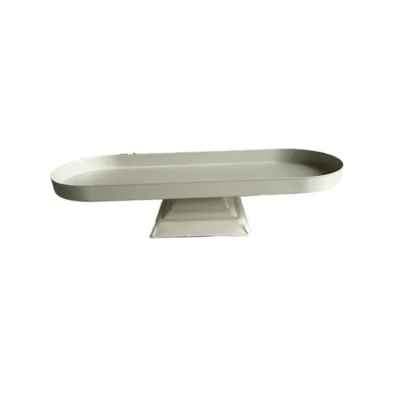 Bandeja c/soporte bajo 20x10x6cm blanco Bandeja c/soporte bajo 20x10x6cm blanco