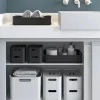 Cesto plastico 2,9l 18,5x15x8cm fit gris oscuro - imagen 2