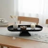 Bandeja c/soporte bajo 20x10x6cm negro - imagen 2