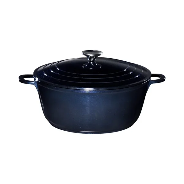 Olla c/tapa 20x9cm alum.fund.excalibur dark blue - imagen 2