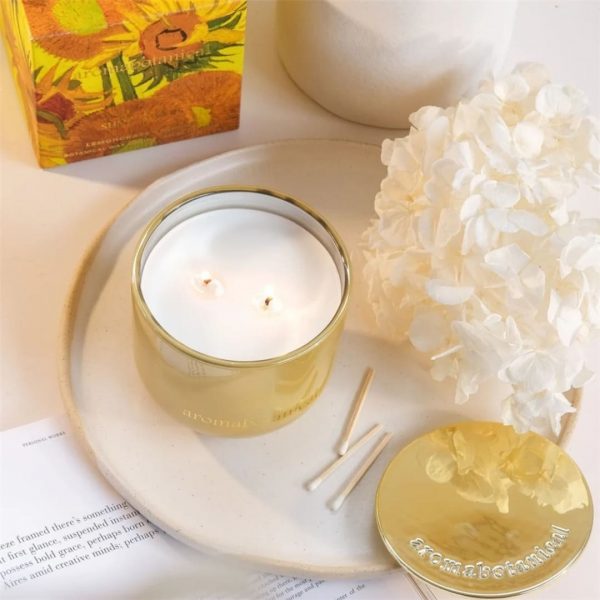 Vela van gogh 310g sunflowers jengibre de limon - imagen 2