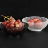 Frutero rejilla doble pared d20x8.5cm blanco - imagen 2