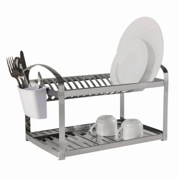 Escurridor de platos 16pzas brinox. 51x27x28.5cm