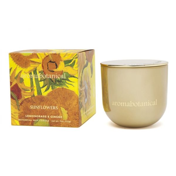Vela van gogh 310g sunflowers jengibre de limon