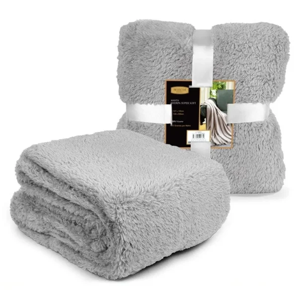 MANTA SHERPA SUPER SOFT SURTIDO 127x152CM