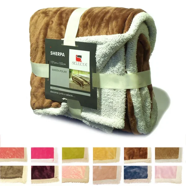 MANTA POLAR SHERPA THROW 127X152 CM