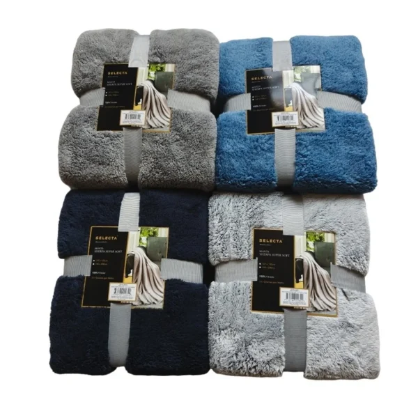 MANTA SHERPA EXTRA SOFT 150x200CM SURTIDO - imagen 2