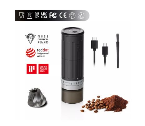 CERA+ CGE03 MOLINILLO ELECTRICO PORTATIL GRAY CERA+ CGE03 MOLINILLO ELECTRICO PORTATIL GRAY