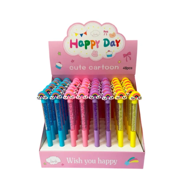 Boligrafo Arcoiris x48