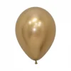 Globo 12" Metalizado Oro x10 DALI