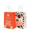 Bolsa de Papel Chica Granja con Asa x12