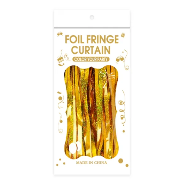 Cortina Oro Holografica