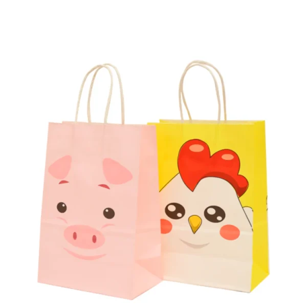 Bolsa de Papel Chica Granja con Asa x12 - imagen 3