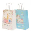 Bolsa de Papel Mediana Unicornio con Asa x12 Bolsa de Papel Mediana Unicornio con Asa x12