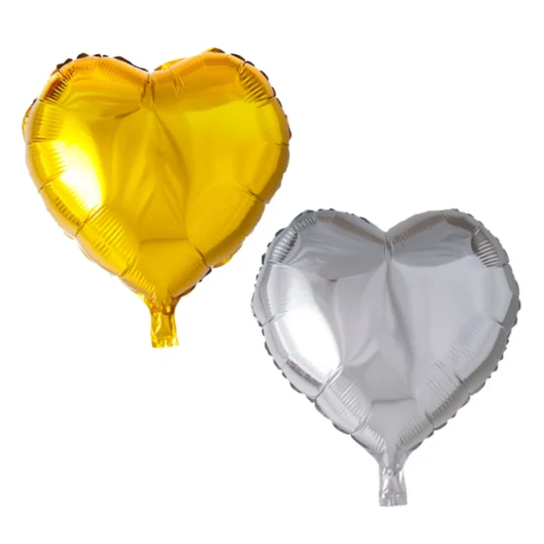 Globo Metalico Corazon 18" - imagen 3