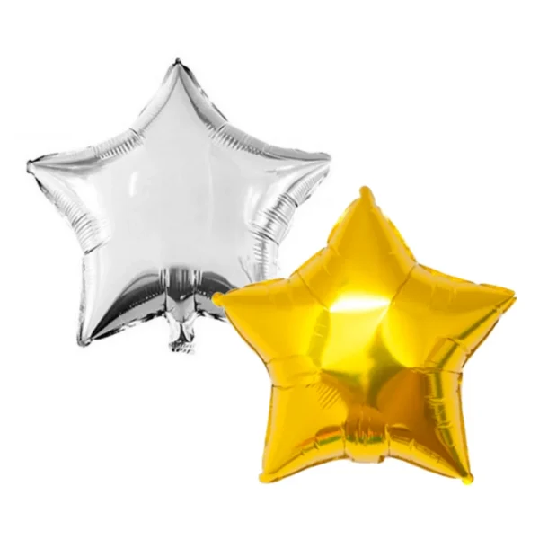 Globo Metalico Estrella 18" - imagen 3