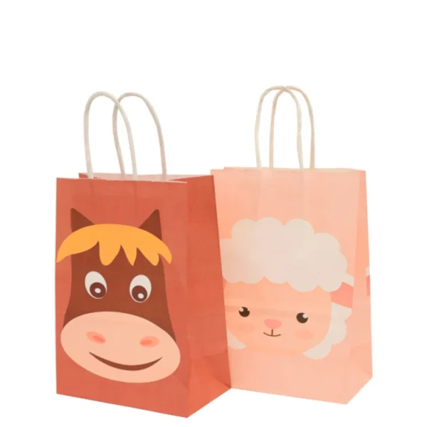 Bolsa de Papel Chica Granja con Asa x12 - imagen 2