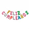 Globos Metalicos x15 Feliz Cumple 16" - imagen 3