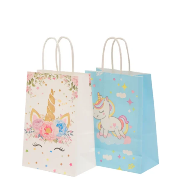 Bolsa de Papel Chica Unicornio con Asa x12 - imagen 2